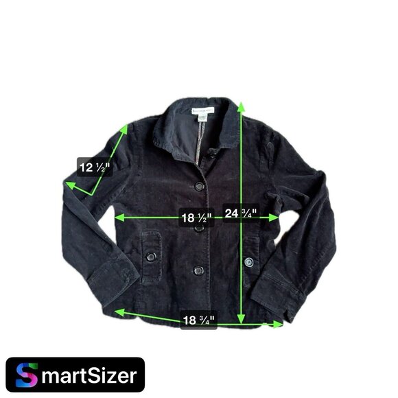 2/$18 SALE! Bamboo‎ Traders Corduroy Jacket Womens M Utility Military Western - Picture 2 of 9